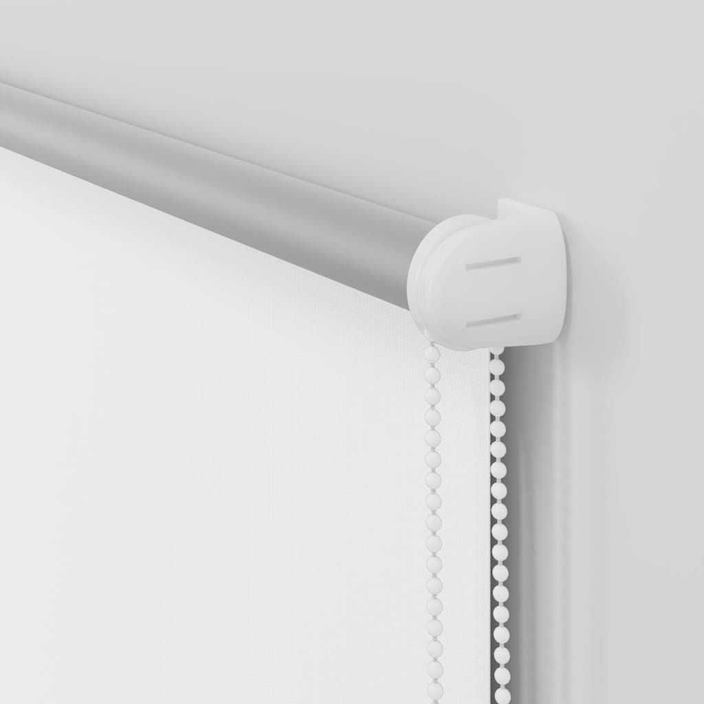 Verdunkelungsrollo 104,4 x 230 cm, Stoffbreite 100 cm, Weiß