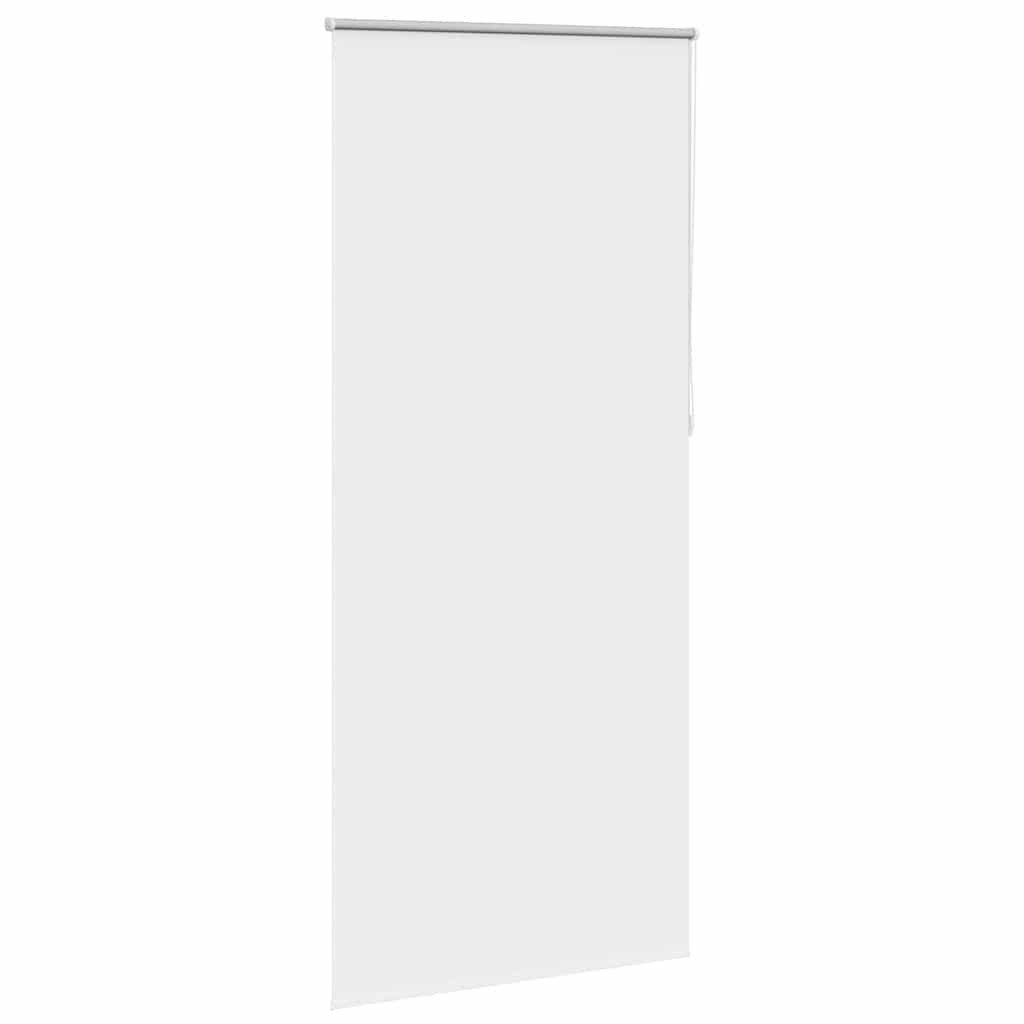 Verdunkelungsrollo 104,4 x 230 cm, Stoffbreite 100 cm, Weiß