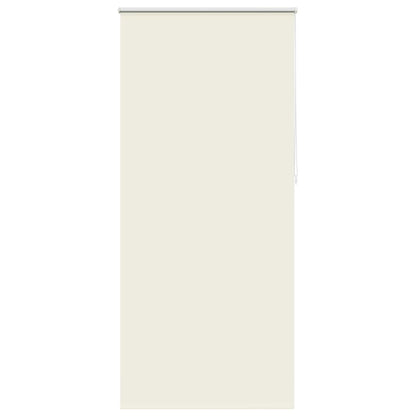 Verdunkelungsrollo 104,4x230cm Stoffbreite 100cm Gebrochen Weiß
