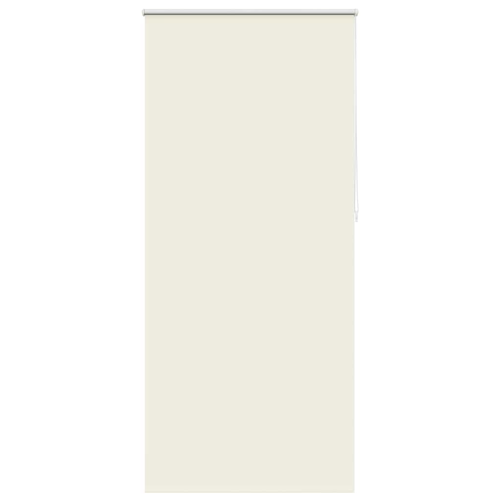 Verdunkelungsrollo 104,4x230cm Stoffbreite 100cm Gebrochen Weiß