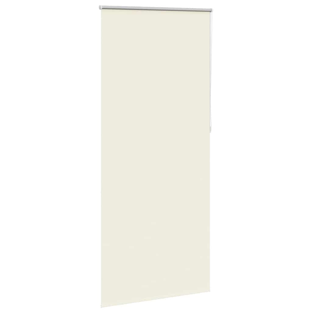 Verdunkelungsrollo 104,4 x 230 cm, Stoffbreite 100 cm, Gebrochen Weiß