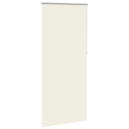 Verdunkelungsrollo 104,4x230cm Stoffbreite 100cm Gebrochen Weiß