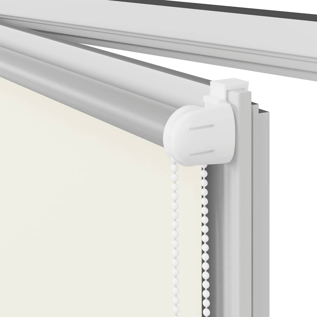 Verdunkelungsrollo 104,4 x 230 cm, Stoffbreite 100 cm, Gebrochen Weiß