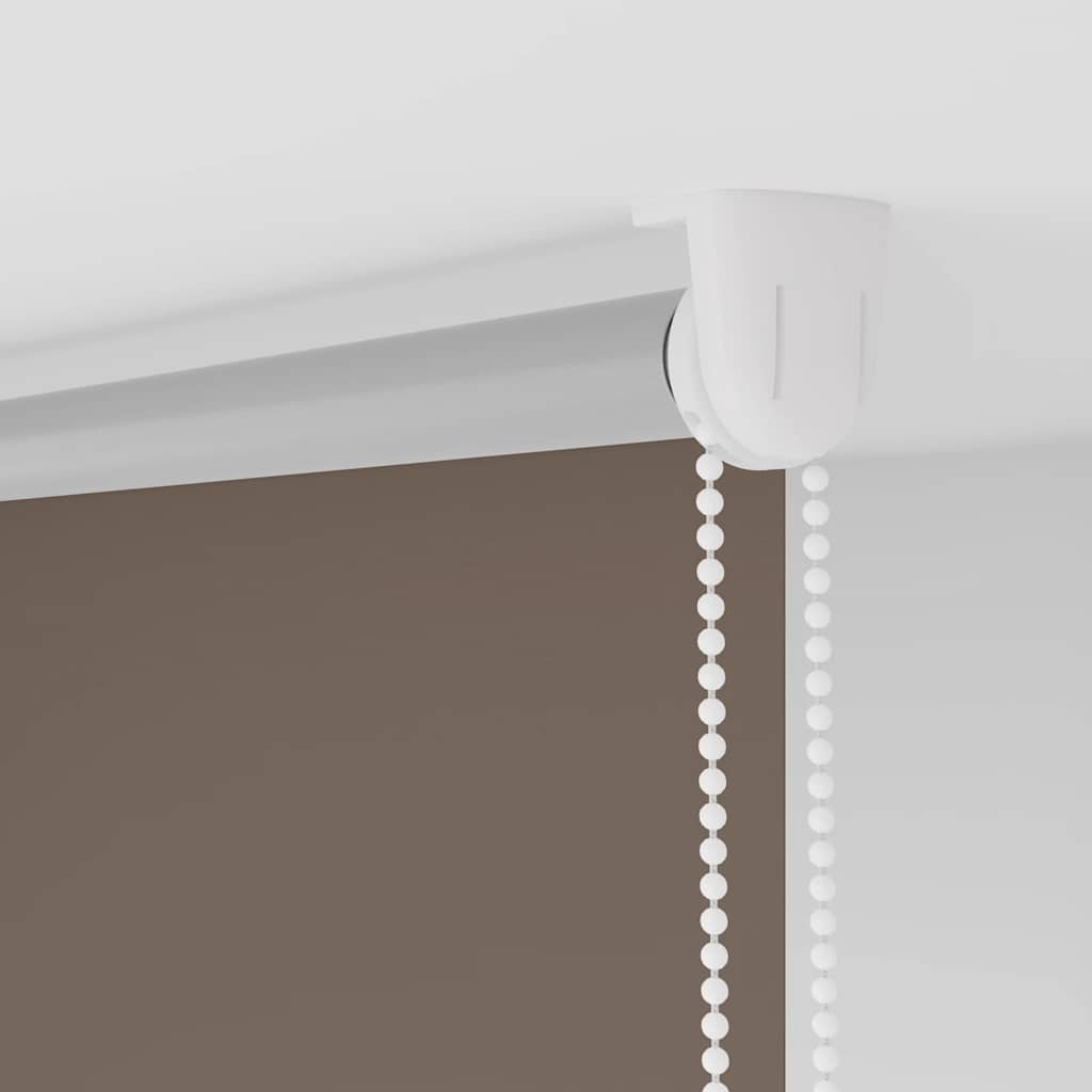 Verdunkelungsrollo 104,4 x 230 cm, Stoffbreite 100 cm, Kaffeebraun