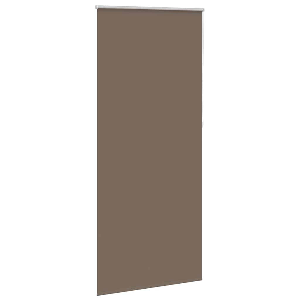 Verdunkelungsrollo 104,4 x 230 cm, Stoffbreite 100 cm, Kaffeebraun