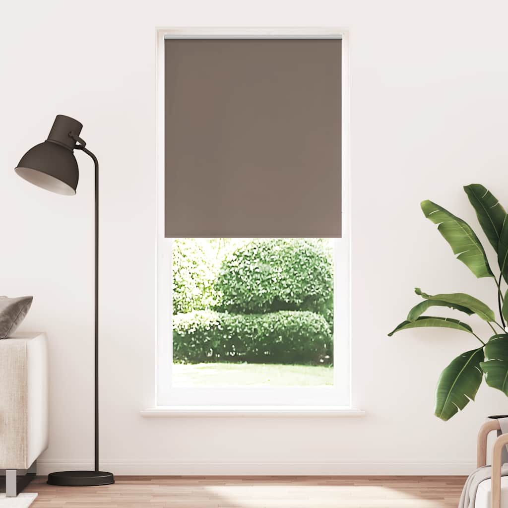 Verdunkelungsrollo 104,4 x 230 cm, Stoffbreite 100 cm, Kaffeebraun