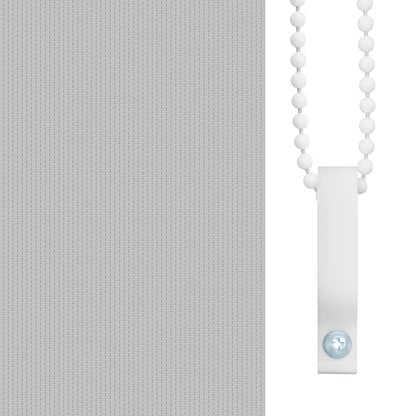 Verdunkelungsrollo 124,4 x 230 cm, Stoffbreite 120 cm, grau