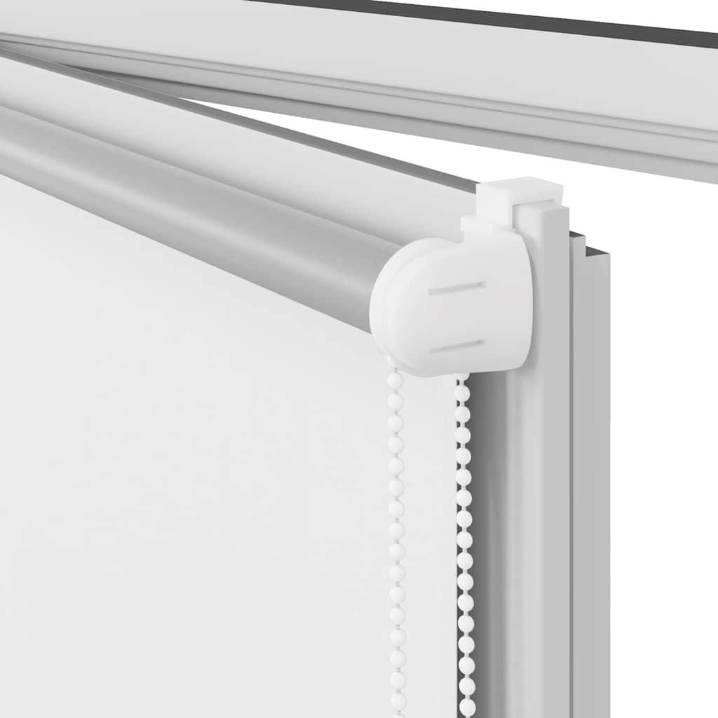 Verdunkelungsrollo 144,4 x 230 cm, Stoffbreite 140 cm, Weiß