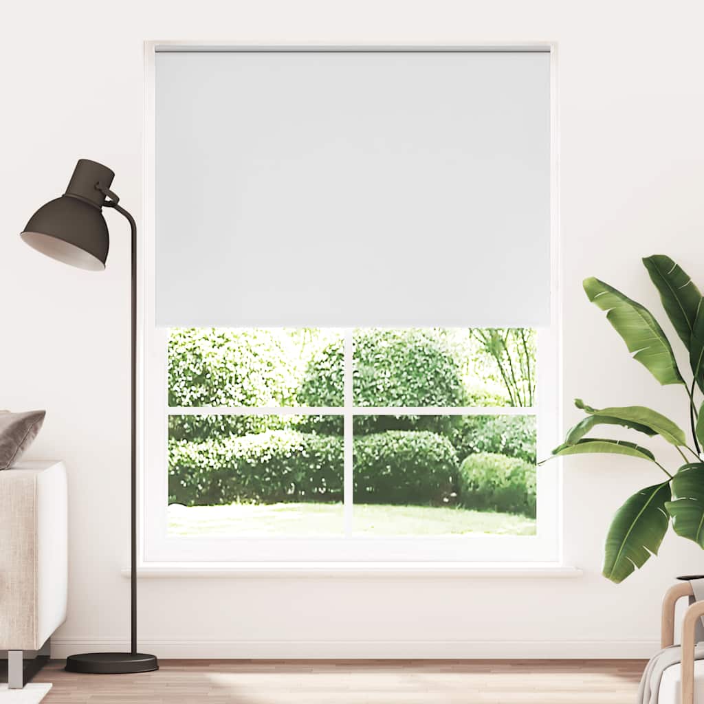 Verdunkelungsrollo 144,4 x 230 cm, Stoffbreite 140 cm, Weiß