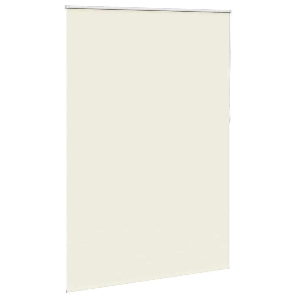 Verdunkelungsrollo 144,4x230cm Stoffbreite 140cm Gebrochen Weiß