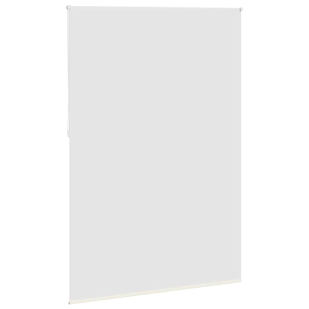 Verdunkelungsrollo 144,4x230cm Stoffbreite 140cm Gebrochen Weiß
