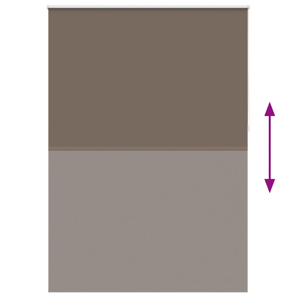Verdunkelungsrollo 144,4 x 230 cm, Stoffbreite 140 cm, Kaffeebraun