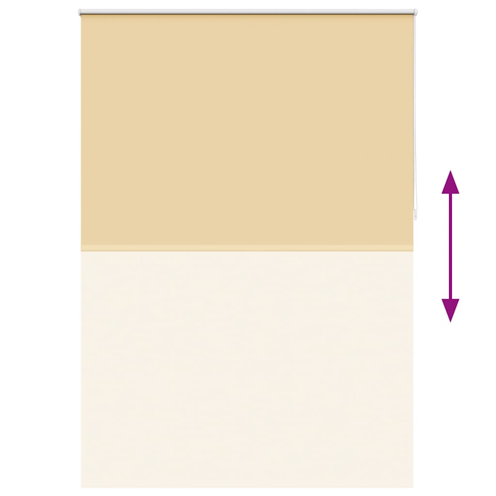 Verdunkelungsrollo 164,4 x 230 cm, Stoffbreite 160 cm, Beige