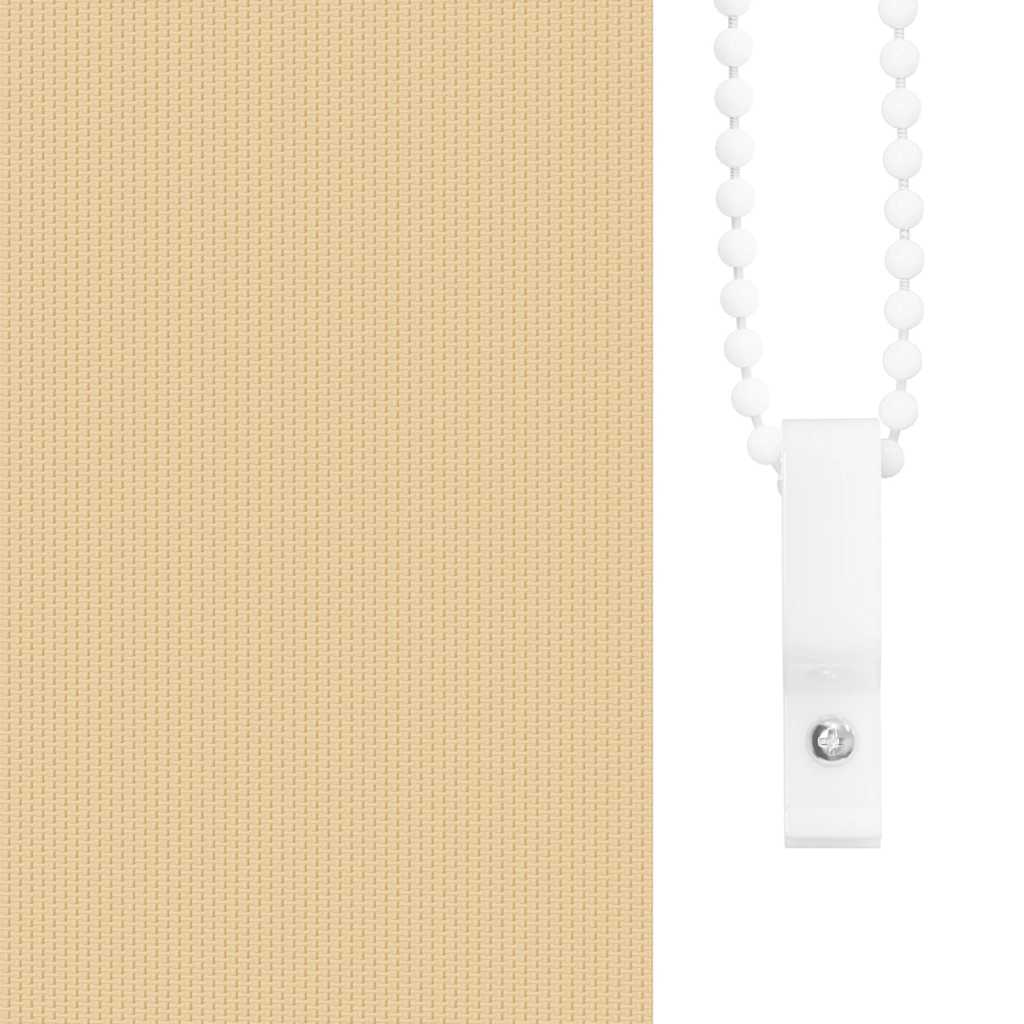 Verdunkelungsrollo 164,4 x 230 cm, Stoffbreite 160 cm, Beige