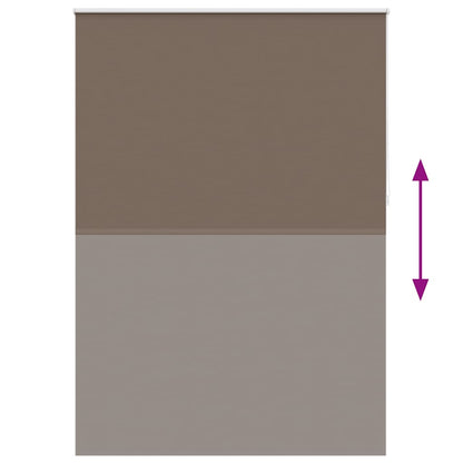 Verdunkelungsrollo 164,4 x 230 cm, Stoffbreite 160 cm, Kaffeebraun