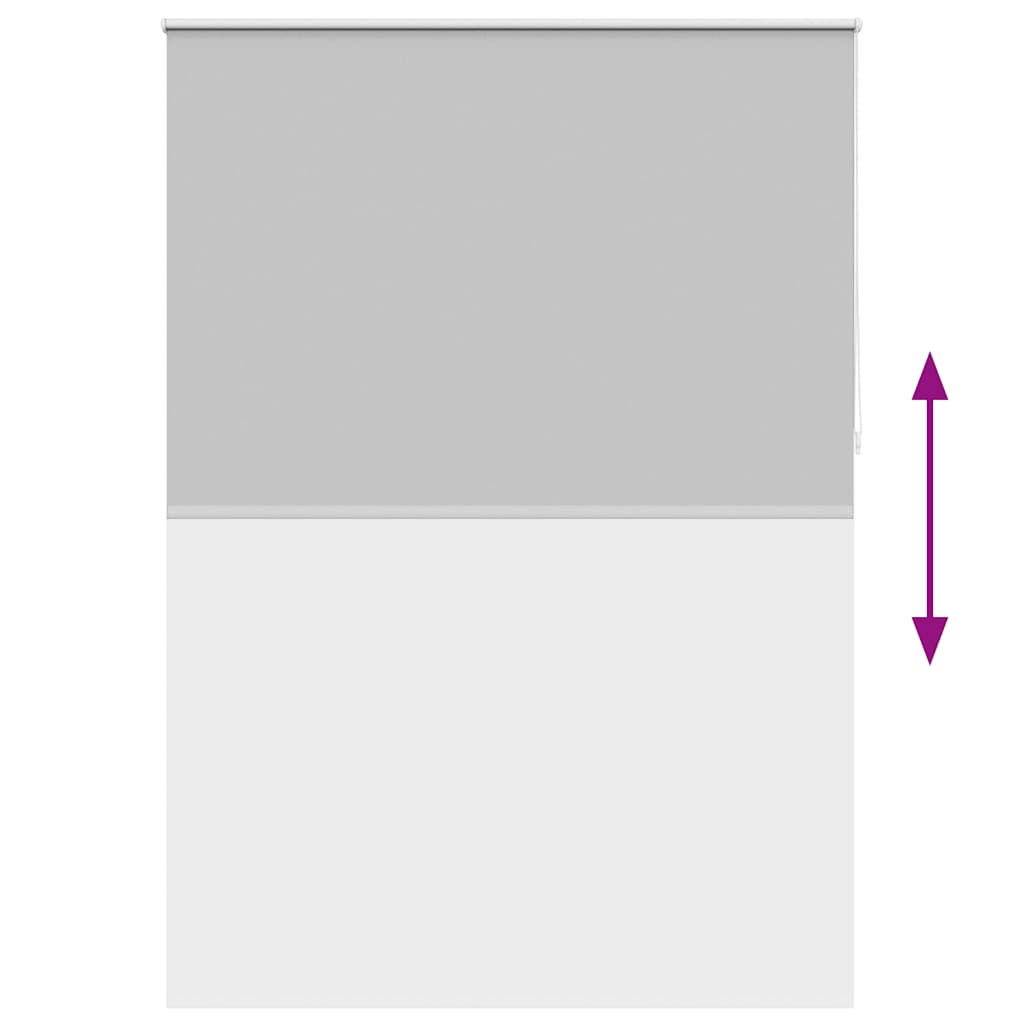 Verdunkelungsrollo 164,4 x 230 cm, Stoffbreite 160 cm, grau