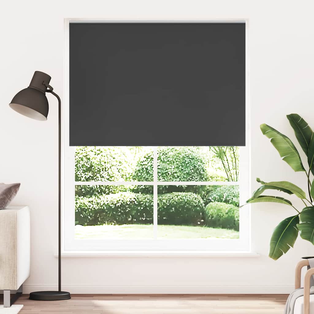 Verdunkelungsrollo 164,4 x 230 cm, Stoffbreite 160 cm, schwarz