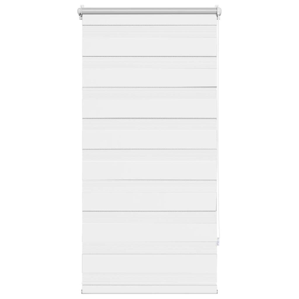 Zebra-Rollo 60,9 x 120 cm, Stoffbreite 56,7 cm, Weiß