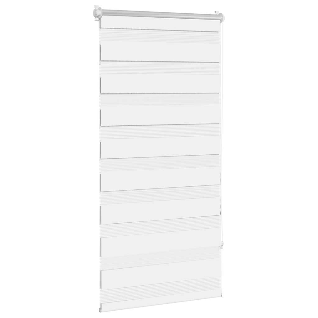 Zebra-Rollo 60,9 x 120 cm, Stoffbreite 56,7 cm, Weiß