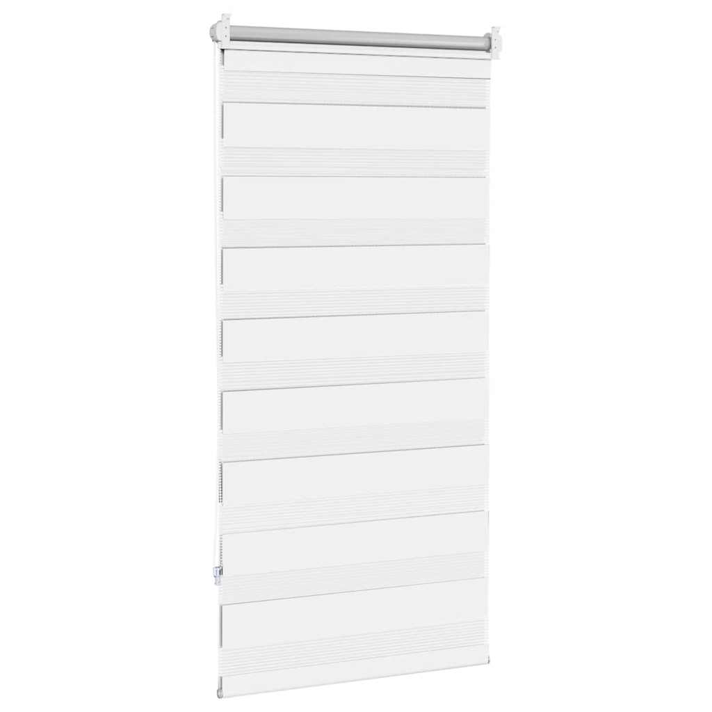Zebra-Rollo 60,9 x 120 cm, Stoffbreite 56,7 cm, Weiß