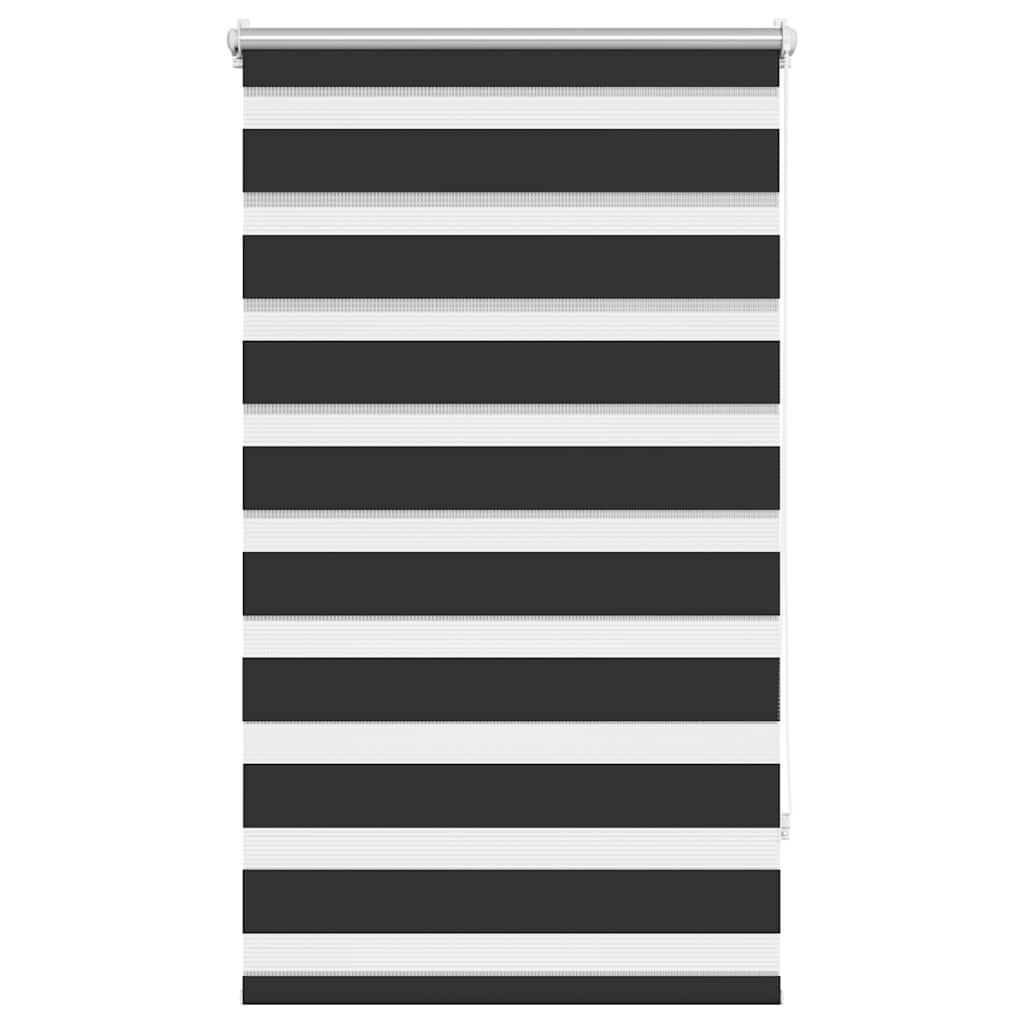 Zebra-Rollo 70,9 x 120 cm, Stoffbreite 66,7 cm, schwarz