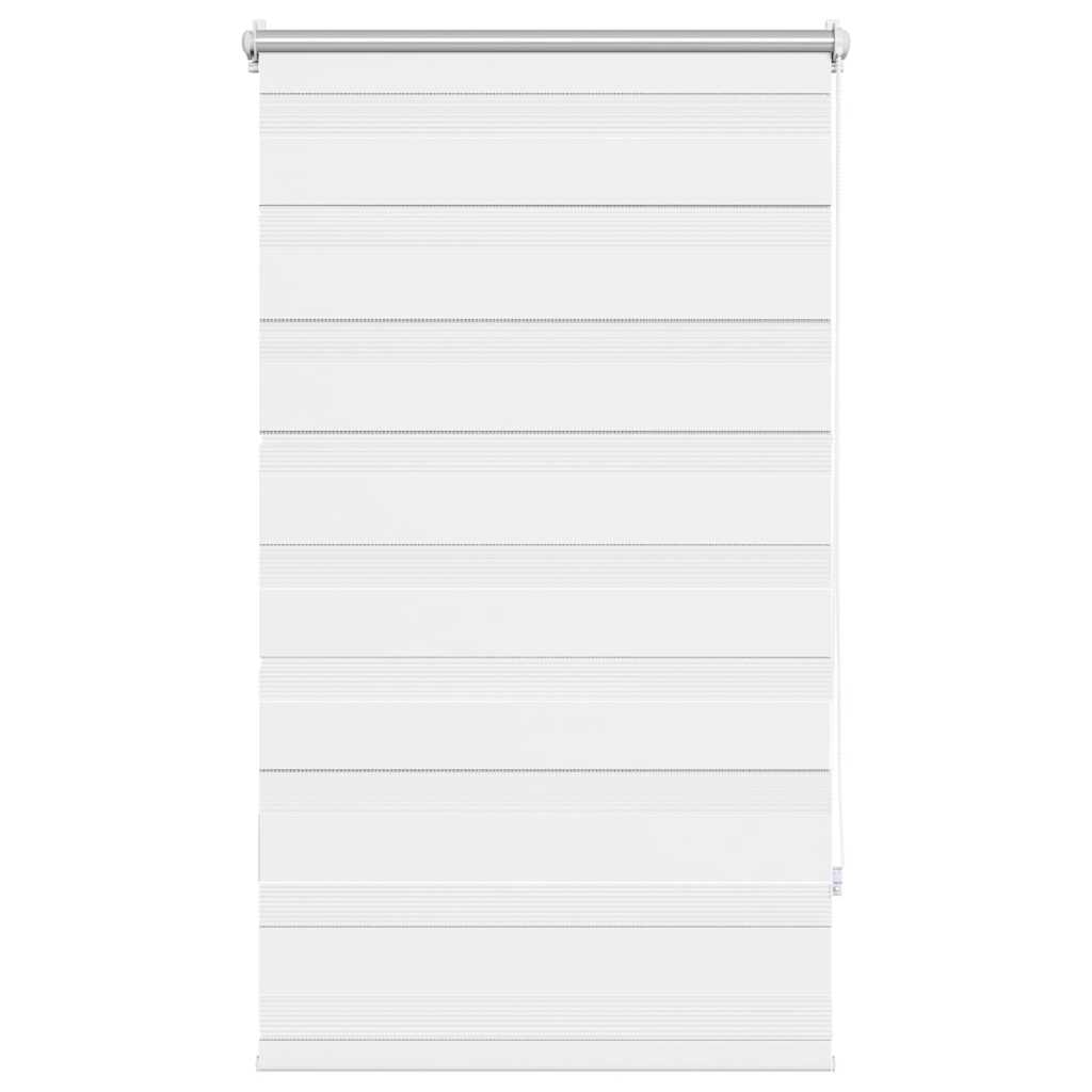 Zebra-Rollo 90,9 x 150 cm, Stoffbreite 86,7 cm, Weiß