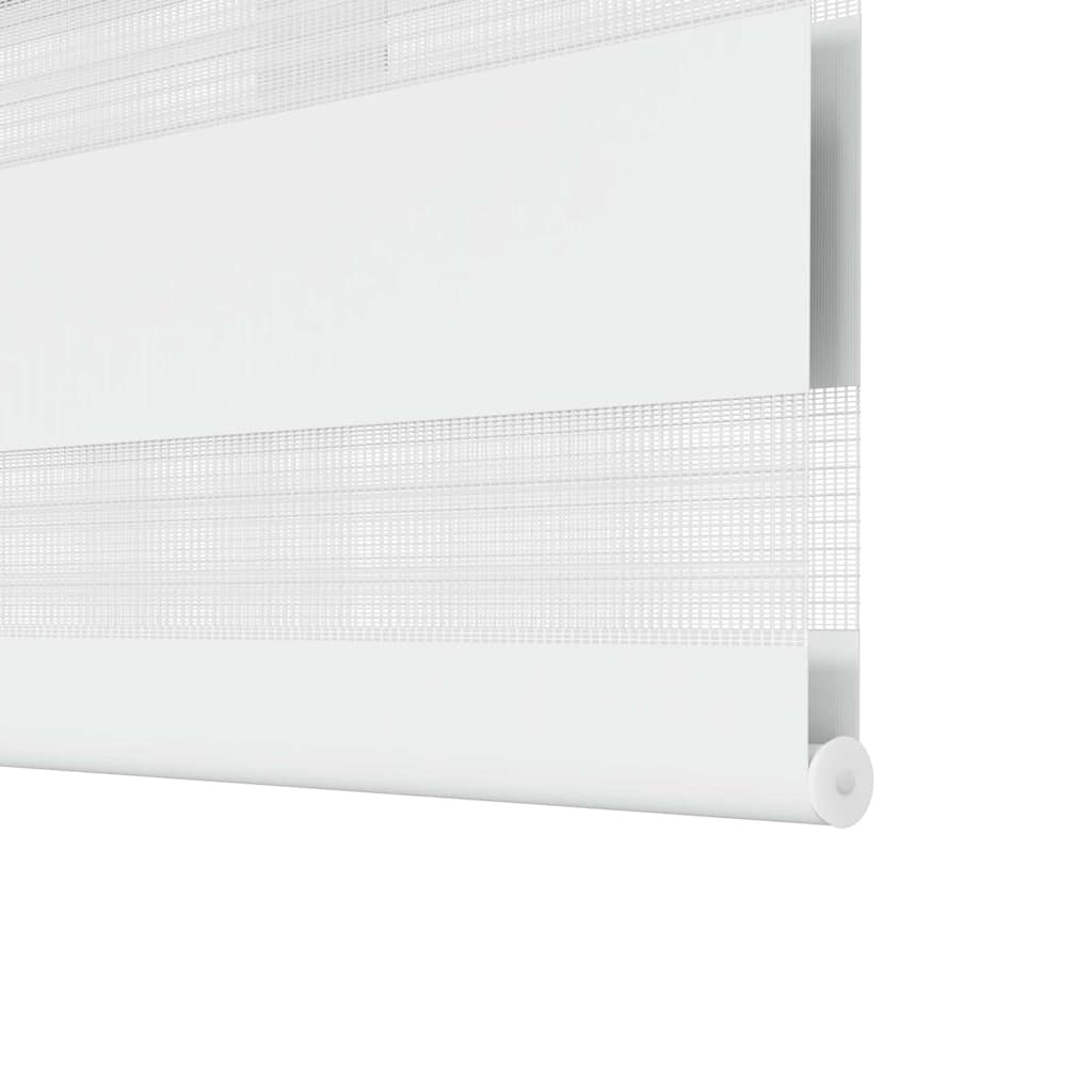 Zebra-Rollo 90,9 x 150 cm, Stoffbreite 86,7 cm, Weiß