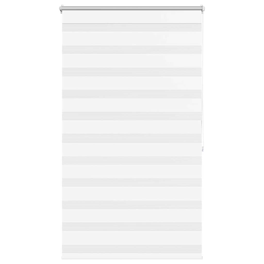 Zebra-Rollo 100,9 x 175 cm, Stoffbreite 96,7 cm, Weiß