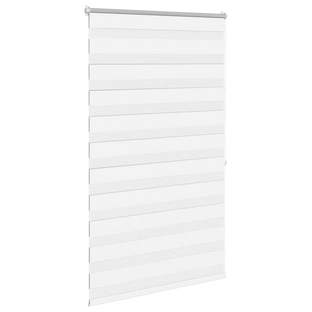 Zebra-Rollo 100,9 x 175 cm, Stoffbreite 96,7 cm, Weiß