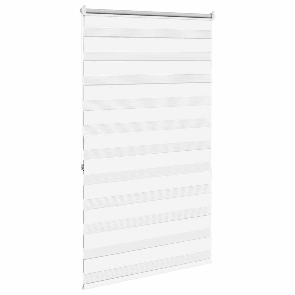 Zebra-Rollo 100,9 x 175 cm, Stoffbreite 96,7 cm, Weiß