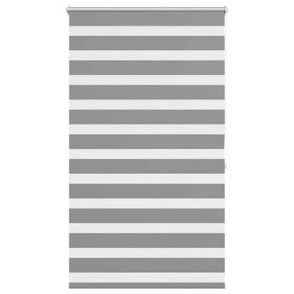 Zebra-Rollo 100,9 x 175 cm, Stoffbreite 96,7 cm, grau