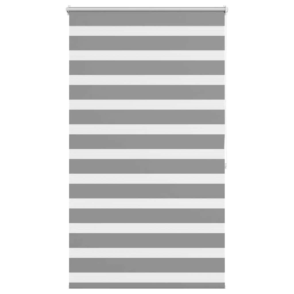 Zebra-Rollo 100,9 x 175 cm, Stoffbreite 96,7 cm, grau