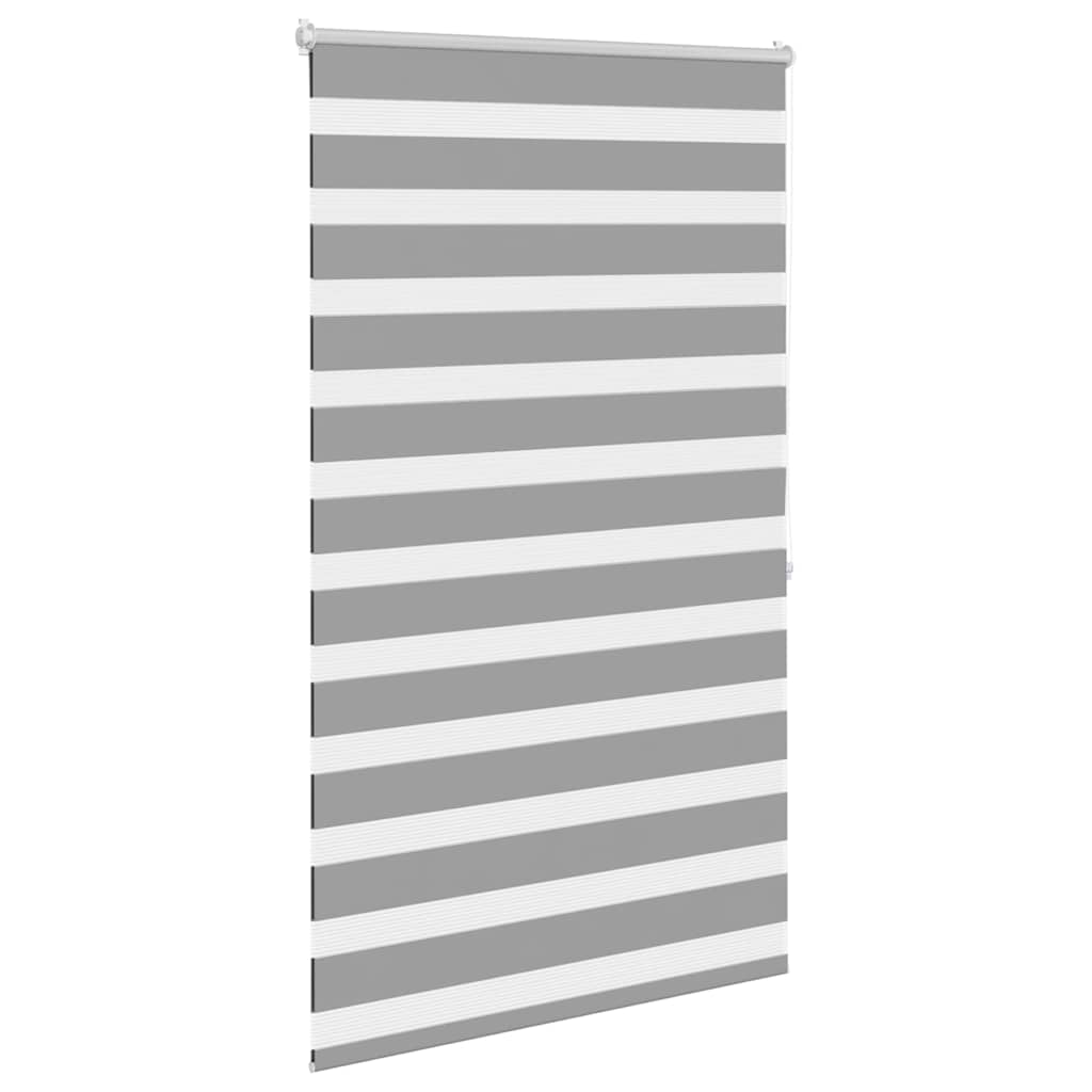 Zebra-Rollo 100,9 x 175 cm, Stoffbreite 96,7 cm, grau
