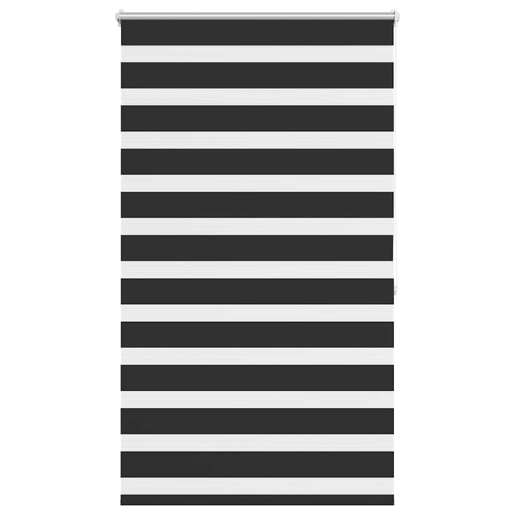 Zebra-Rollo 100,9 x 175 cm, Stoffbreite 96,7 cm, schwarz