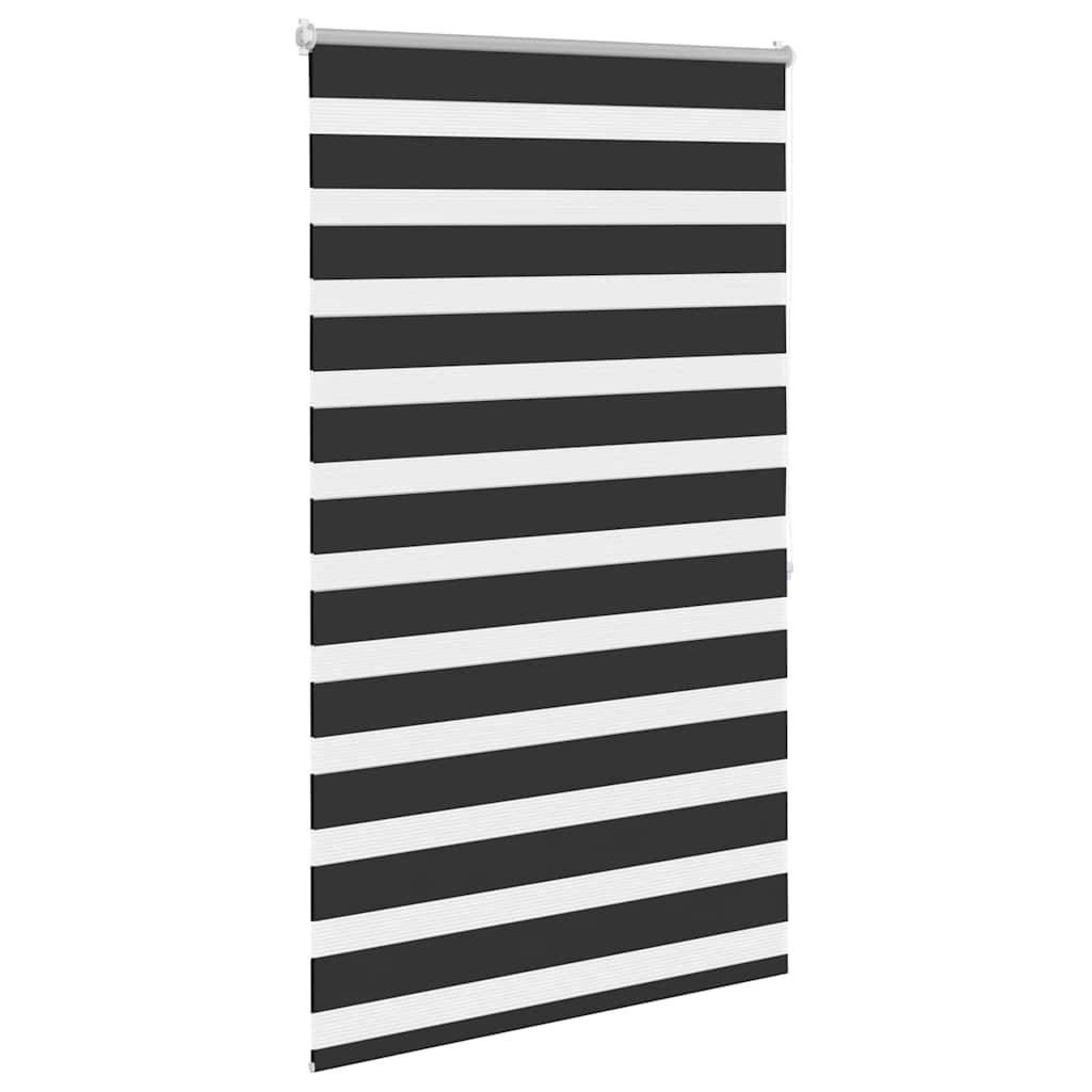 Zebra-Rollo 100,9 x 175 cm, Stoffbreite 96,7 cm, schwarz