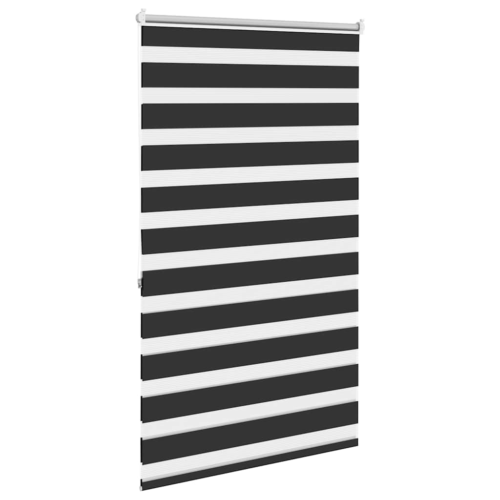 Zebra-Rollo 100,9 x 175 cm, Stoffbreite 96,7 cm, schwarz