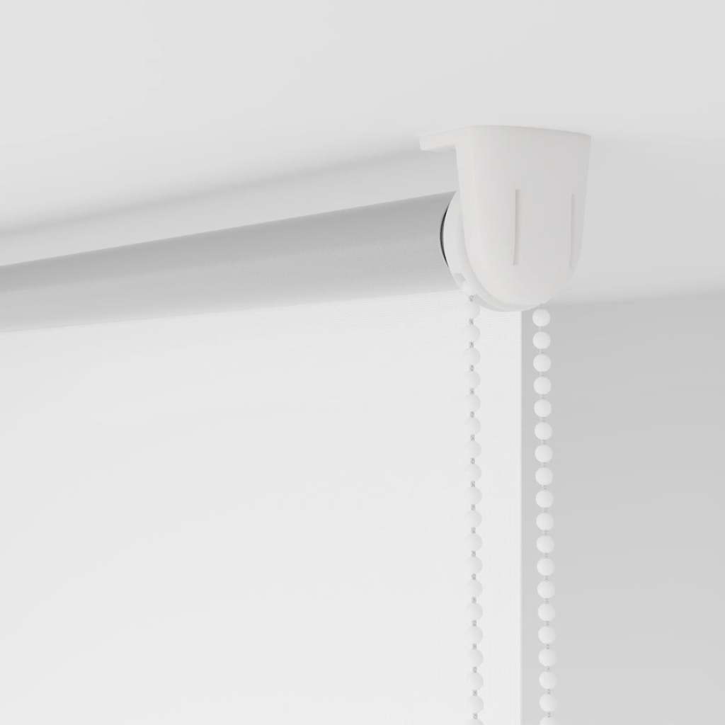 Verdunkelungsrollo 84,4 x 175 cm, Stoffbreite 80 cm, Weiß
