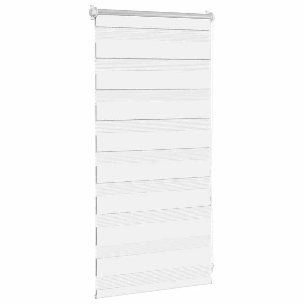 Zebra-Rollo 40,9 x 100 cm, Stoffbreite 36,7 cm, Weiß