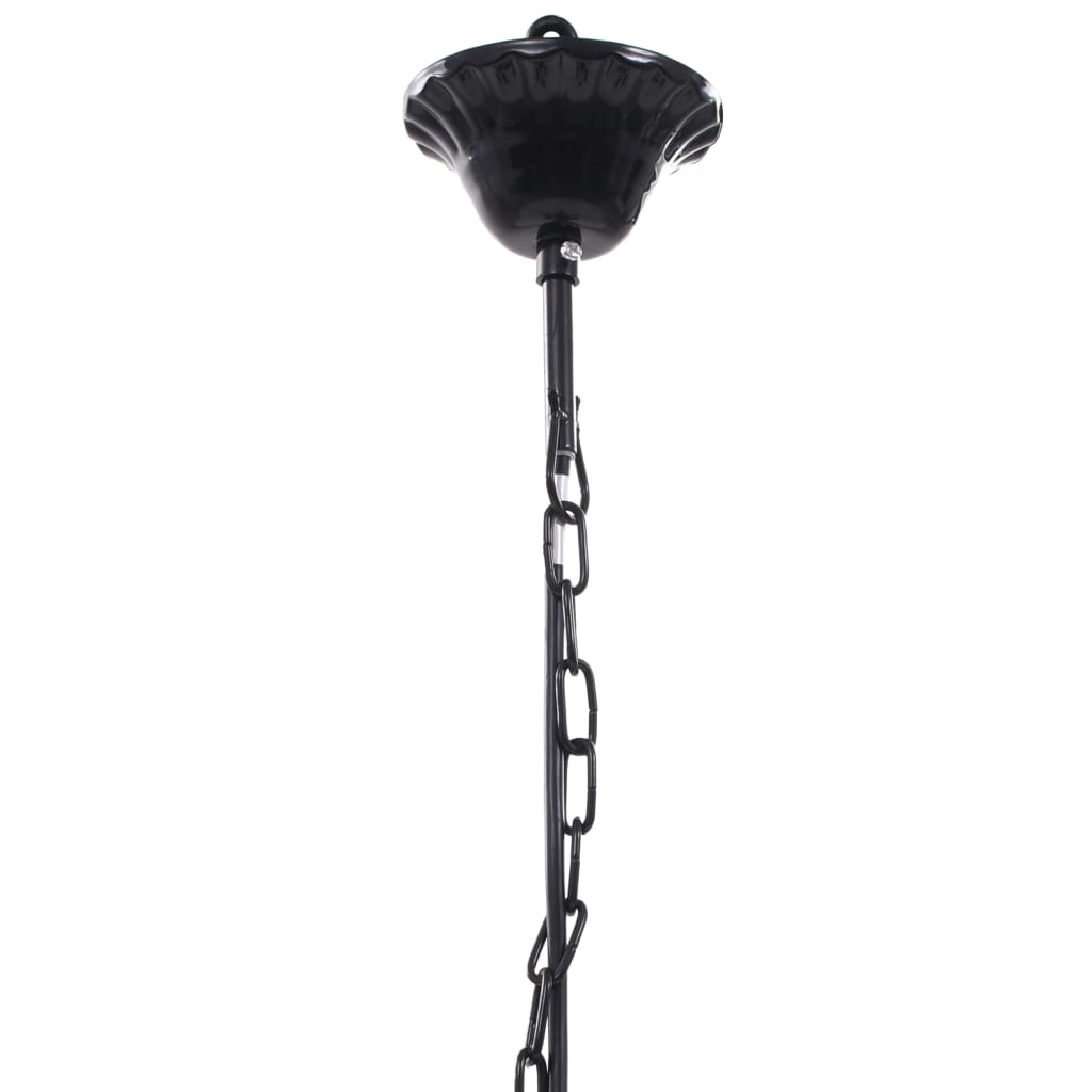 Lustre 5 ampoules noir