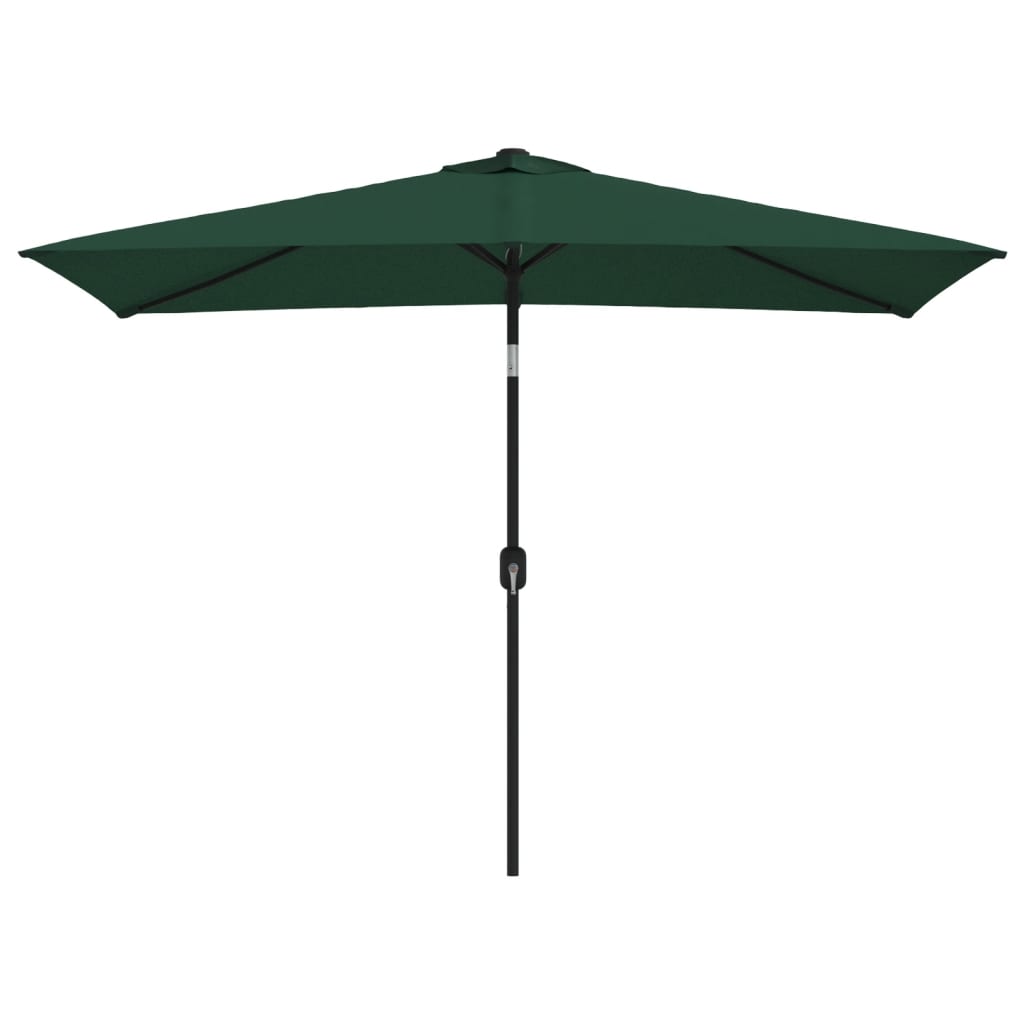 Parasol 200 x 300 cm vert rectangulaire