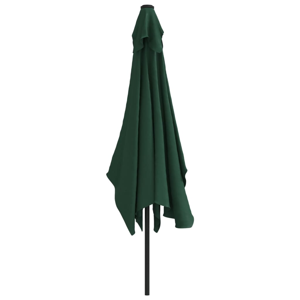 Parasol 200 x 300 cm vert rectangulaire