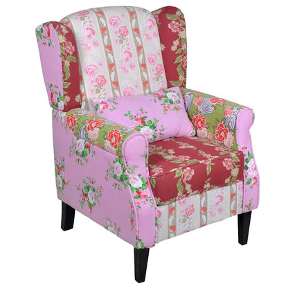 Sessel mit Patchwork-Design Stoff