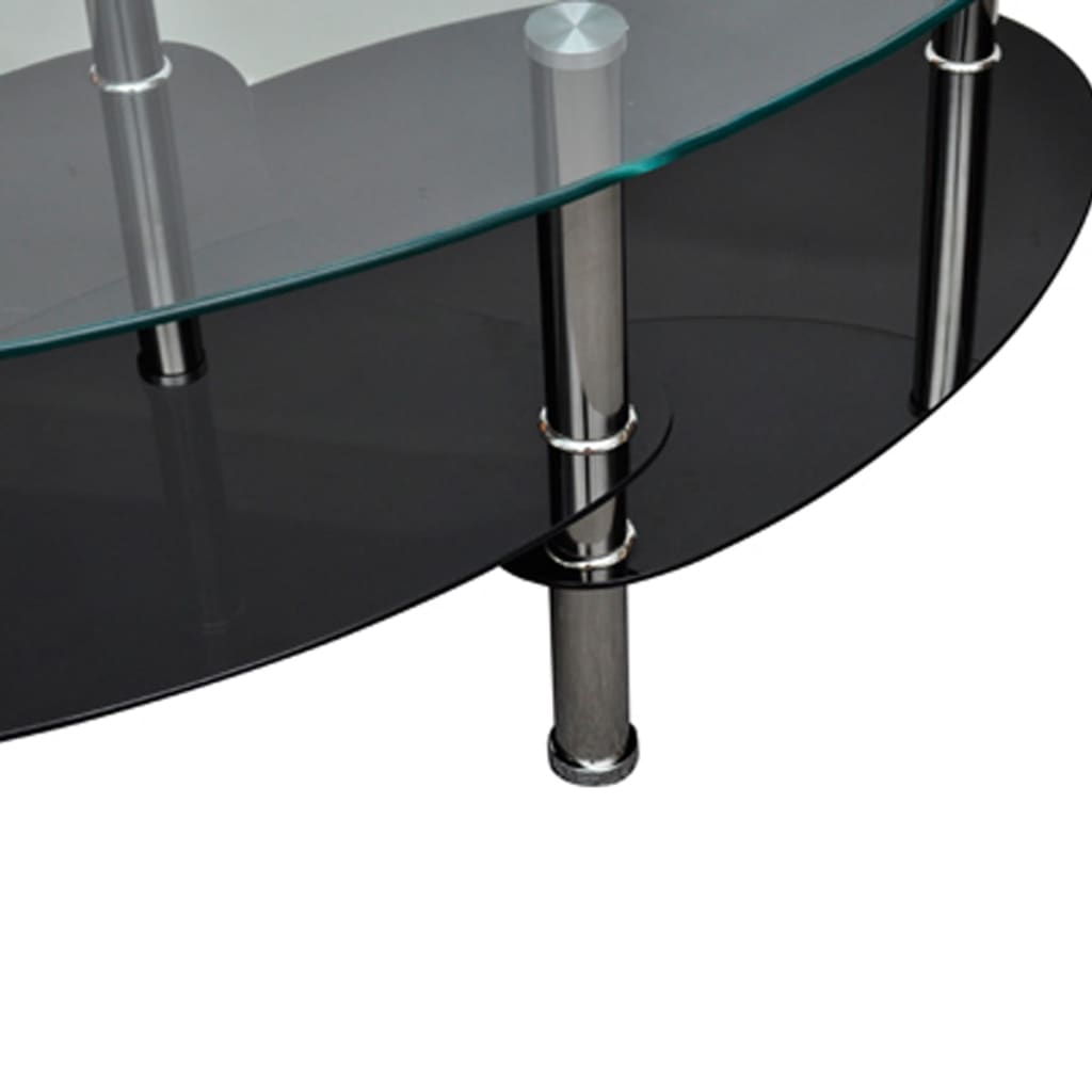 Table basse au design exclusif noire