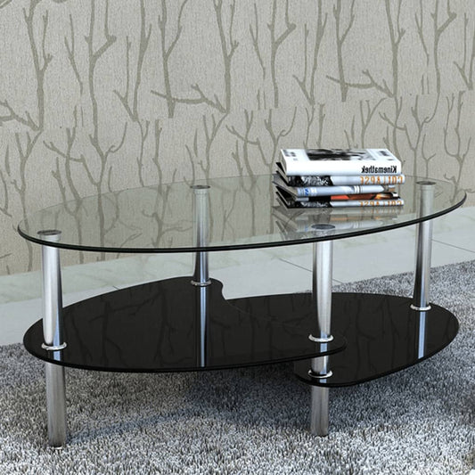 Table basse au design exclusif noire