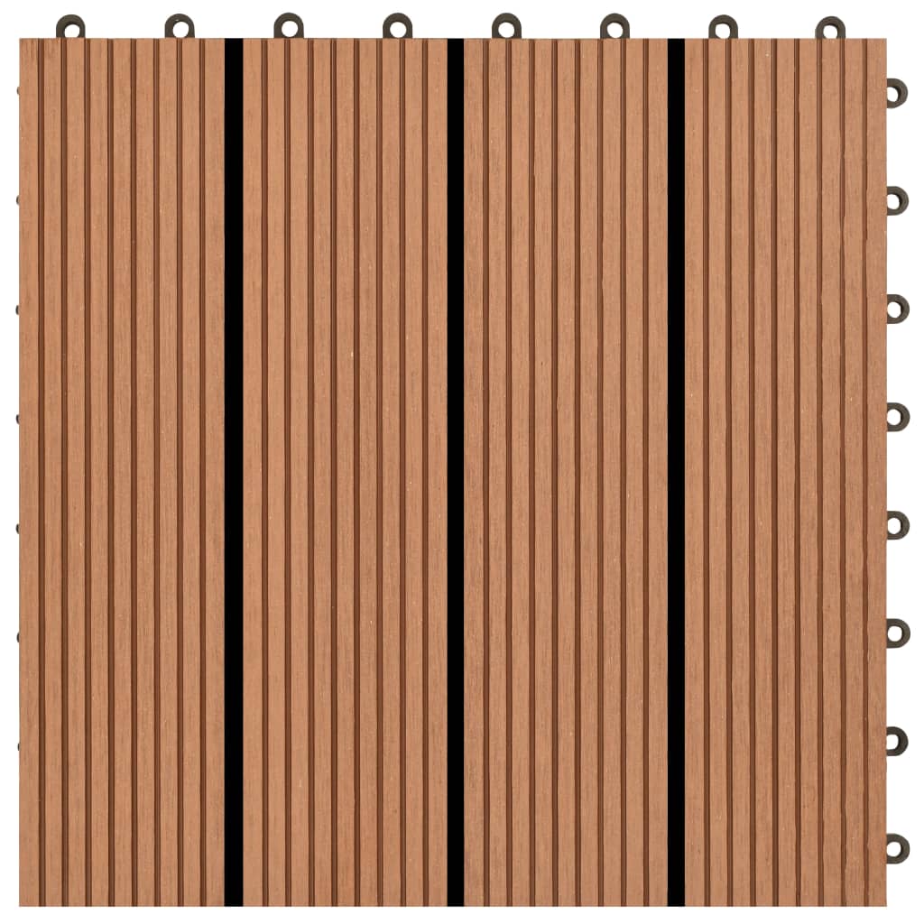 WPC Fliese Barfussdiele Terrassenfliese Bodenfliese