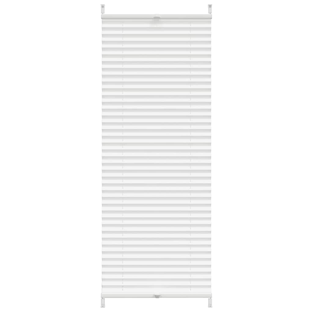 Plissee Faltrollo Rollo Plisseerollo 40x125cm Weiß