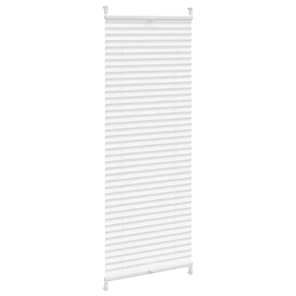 Plissee Faltrollo Rollo Plisseerollo 40x125cm Weiß