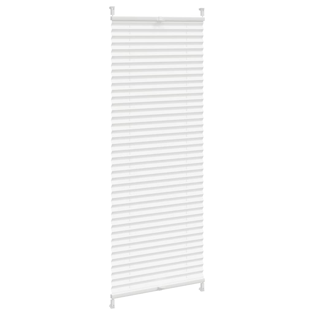Plissee Faltrollo Rollo Plisseerollo 40x125cm Weiß