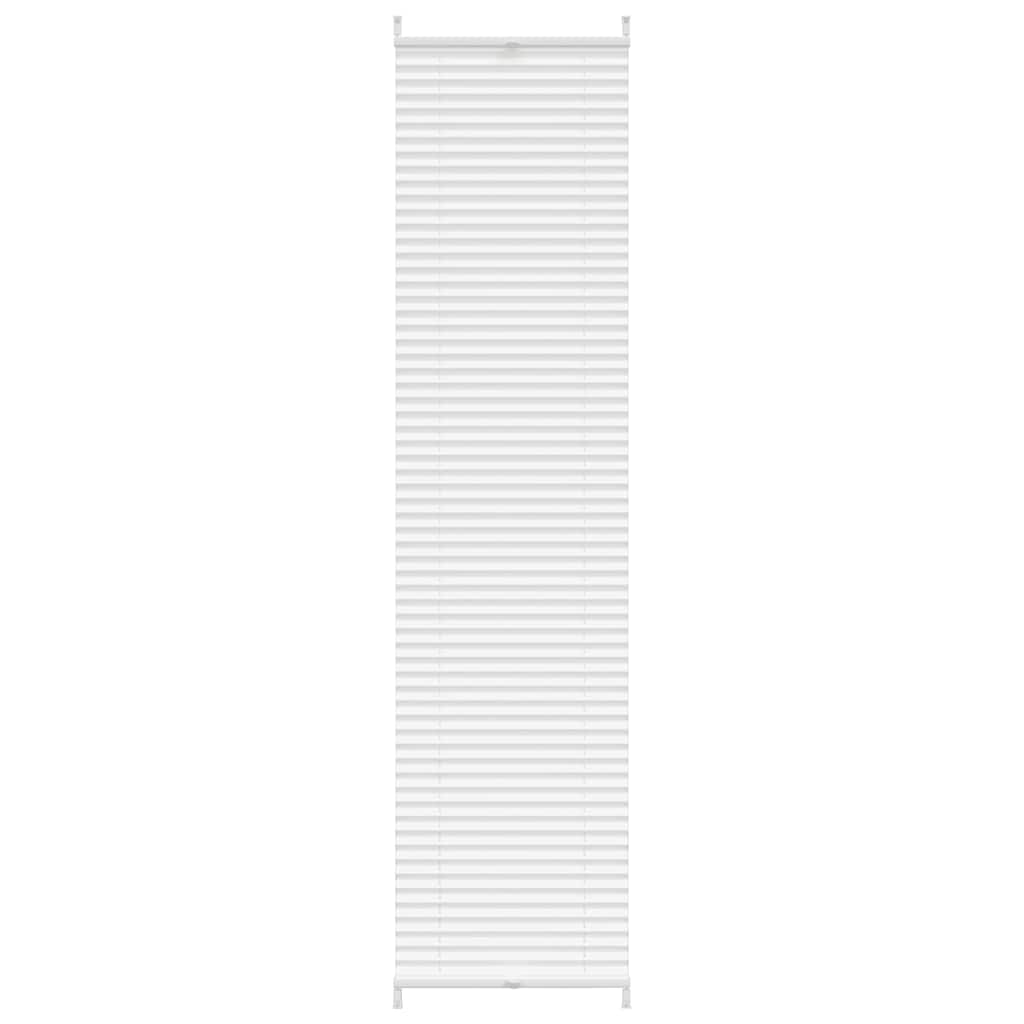 Plissee Faltrollo Rollo Jalousie Plisseerollo klemmen 40x200cm Weiß
