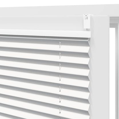 Plissee Faltrollo Rollo Plisseerollo 100x150cm Weiß